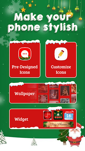 Christmas Theme: Icon Pack ekran görüntüsü