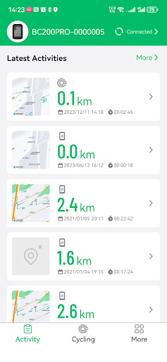 OneBiker ekran görüntüsü