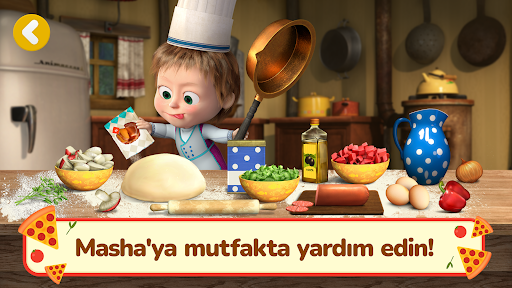 Maşa ile Koca Ayı: Yemek Oyunu ekran görüntüsü