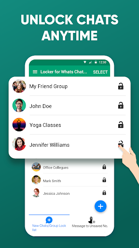 Locker for Whats Chat App ekran görüntüsü
