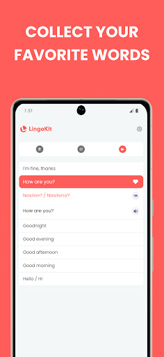 Learn Turkish - Lingokit ekran görüntüsü