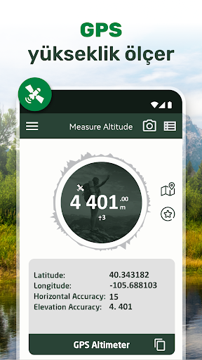 Rakım Ölçer - Altimeter App ekran görüntüsü