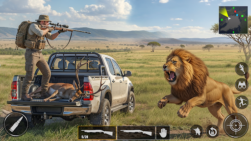Wild Shooter 3D Hunting Games ekran görüntüsü