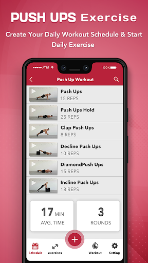 Push Ups Workout : Push Up Exe ekran görüntüsü
