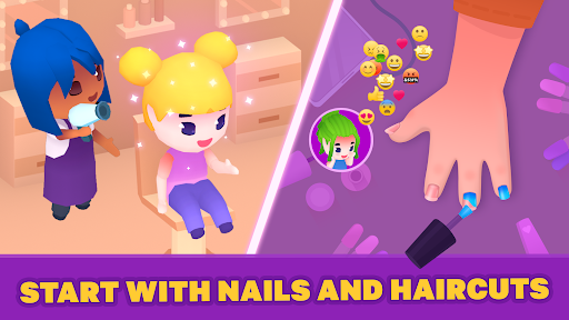 Idle Beauty Salon Tycoon ekran görüntüsü