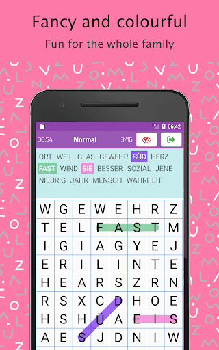 Word Search: German Dictionary ekran görüntüsü