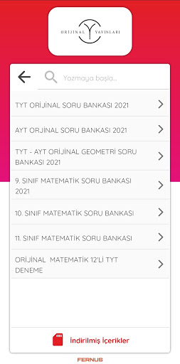 Orijinal Yayınları Video Çözüm ekran görüntüsü