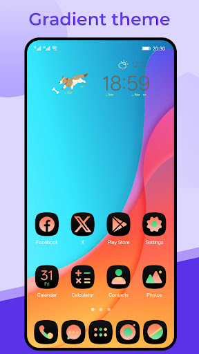 Super16 Launcher for Android16 ekran görüntüsü