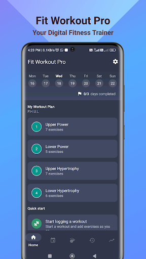 Fit Workout Pro - AI Trainer ekran görüntüsü