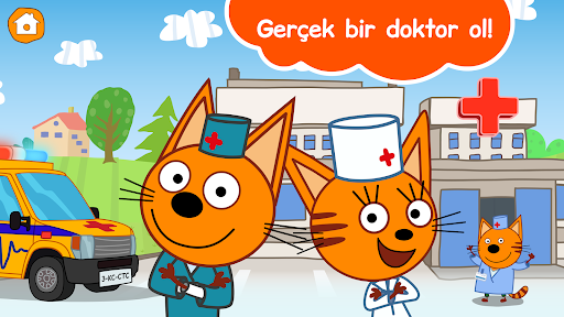 Üç Yavru Kedi: Doktor Oyunları ekran görüntüsü