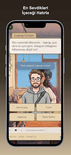 Coffee Chat: Hikaye Oyunu ekran görüntüsü