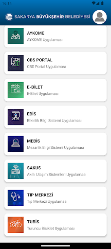 SBB Kurumsal ekran görüntüsü