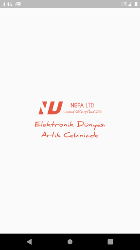 Nefa Uydu ekran görüntüsü
