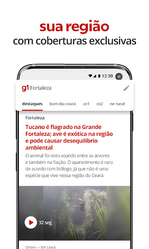 G1 Portal de Notícias da Globo ekran görüntüsü