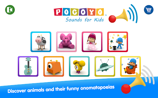 Pocoyo: çocuklar için müzikler ekran görüntüsü