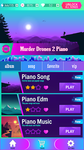 Murder Drones Piano Game ekran görüntüsü