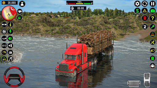 Truck Games: Offroad 4x4 Truck ekran görüntüsü