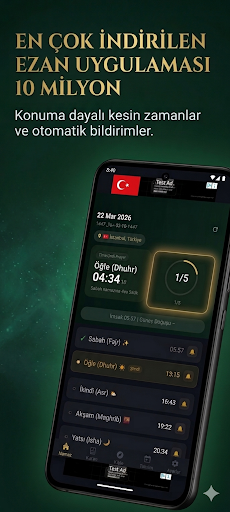 Namaz Vakitleri Pro ekran görüntüsü