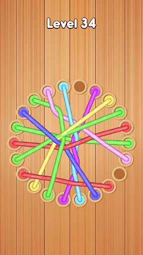 Woody Untangle Rope 3D Puzzle ekran görüntüsü