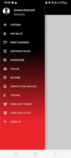 Fortuna GYM ekran görüntüsü