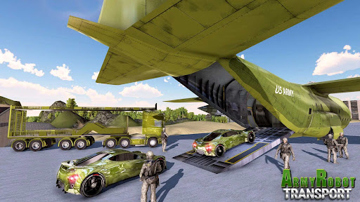 US Army Tank Robot Cargo Plane ekran görüntüsü