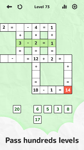 Matematik Sayı - Bulmaca Oyunu ekran görüntüsü