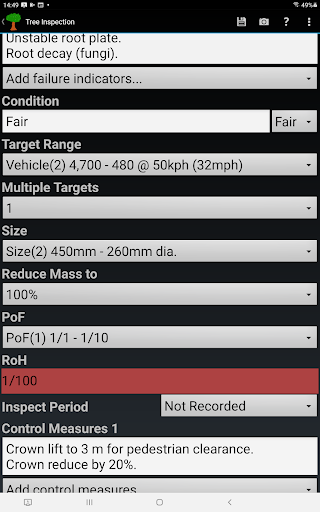 Tree Survey (OTISS) ekran görüntüsü