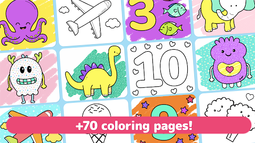 Coloring and drawing for kids ekran görüntüsü