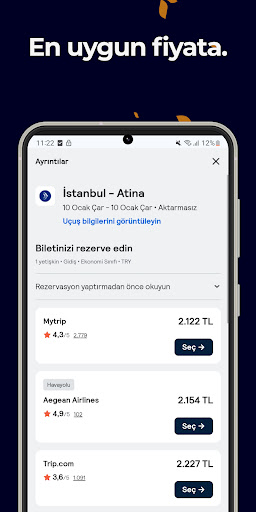 Son Dakika Uçuşları ekran görüntüsü