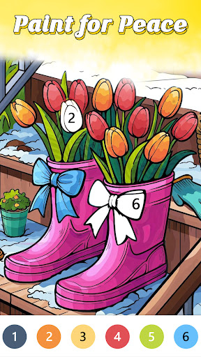 Slow Living Coloring Book ekran görüntüsü