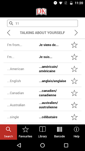 DK Eyewitness Phrase Book Audi ekran görüntüsü