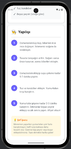 Kolay Tatlı ve Yemek Tarifleri ekran görüntüsü
