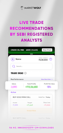 MarketWolf: Stocks & Options ekran görüntüsü