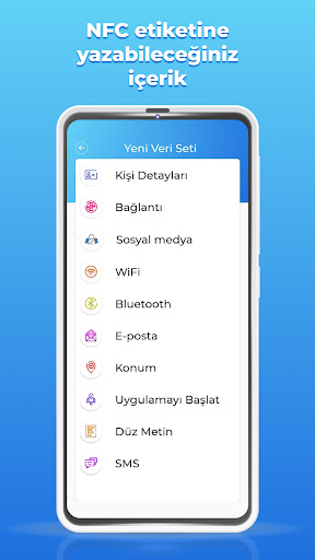 NFC Etiket Okuyucu ekran görüntüsü