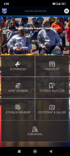 Amasra Belediyesi ekran görüntüsü