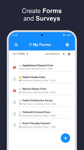 Jotform Health: Sağlık Formu ekran görüntüsü