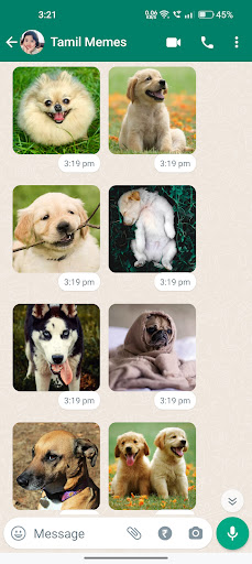 Dog Stickers ekran görüntüsü