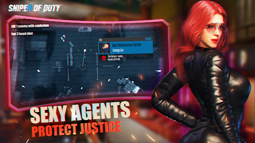 Sniper of Duty:Sexy Agent Spy ekran görüntüsü