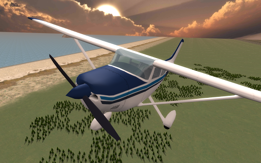Airplane Simulator Pilot 3D ekran görüntüsü