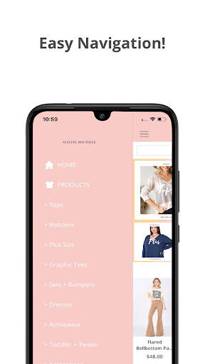 Aveline Boutique ekran görüntüsü