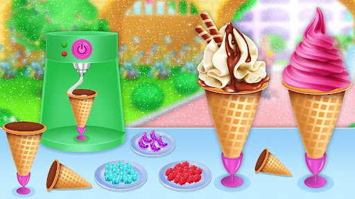 Ice Cream Cone Icecream Maker ekran görüntüsü