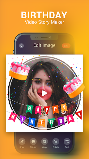 Birthday Video Maker - Stories ekran görüntüsü