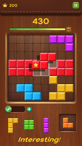 Block Puzzle Wood Classic 1010 ekran görüntüsü