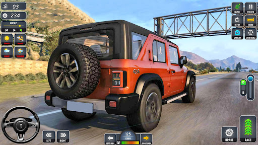 Offroad Jeep 4x4 Driving Sim ekran görüntüsü