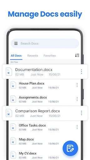 Word Belgesi Açma Programı Doc ekran görüntüsü