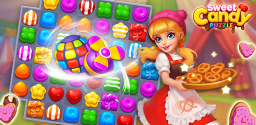 Sweet Candy Puzzle: Match Game ekran görüntüsü