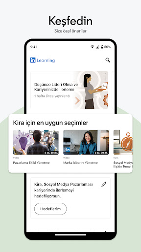 LinkedIn Learning ekran görüntüsü