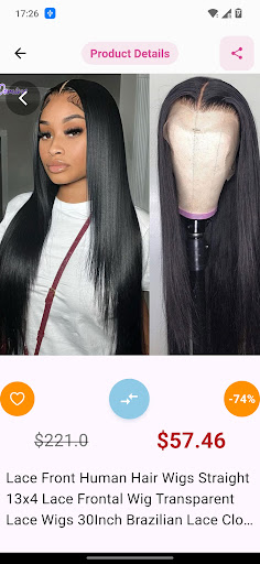 Human Hair Wig Wholesale Store ekran görüntüsü