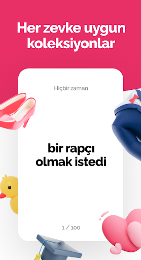 Hiç yapmadım - parti oyunu ekran görüntüsü