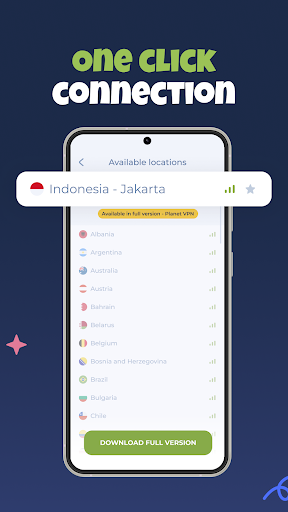 VPN Indonesia - Turbo Proxy ekran görüntüsü